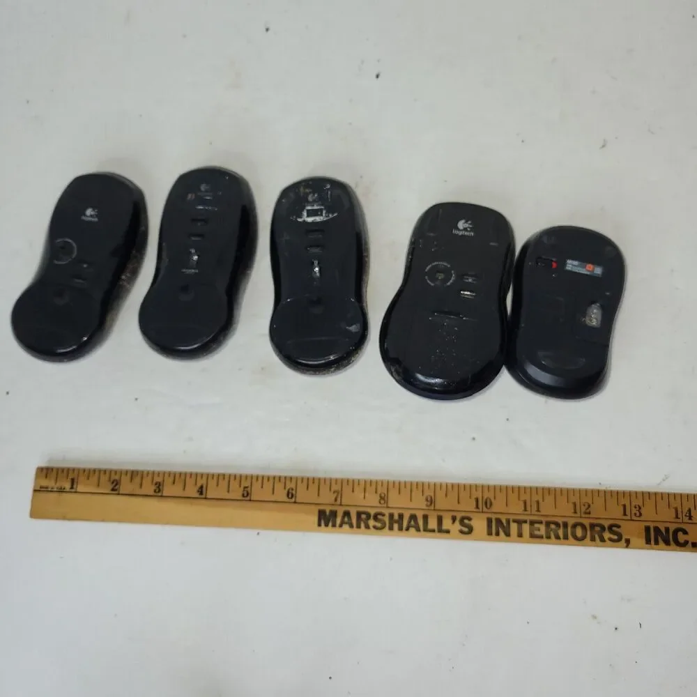 Logitech Wireless Mouse Lot Computer Laptop PC Computers Gaming Videos TV Film